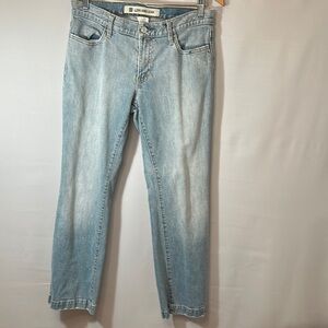 Gap Long And Lean Stretch Womens Size 6 Blue Straight Leg Jeans Pants